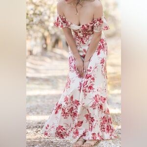 Reformation Sianna Silk Dress